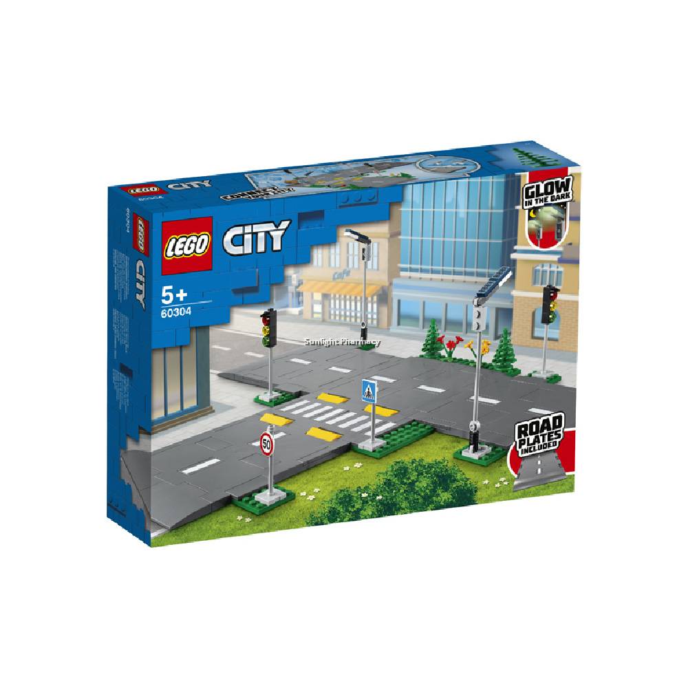 Lego City Road Plates 5+Yrs #60304
