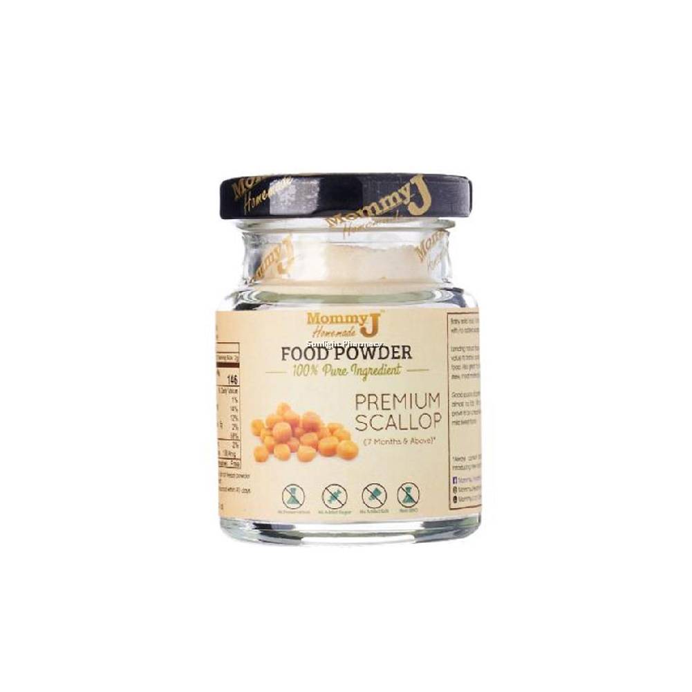 Mommy J Homemade Food Powder Premium Scallop 40G (7+ Mths)