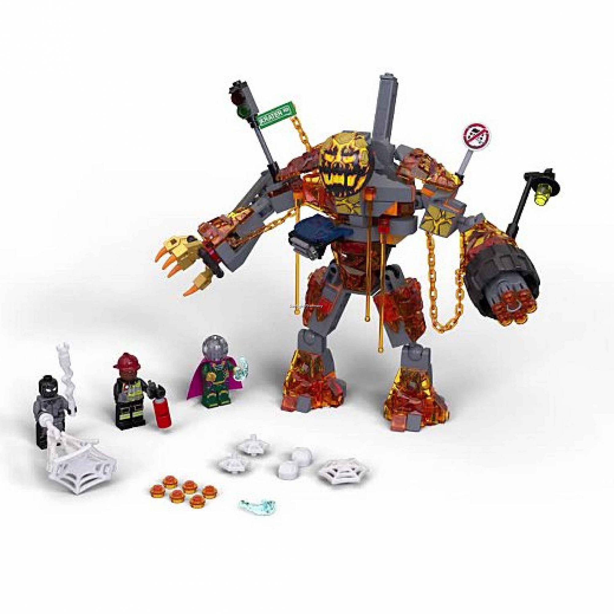Lego Spider Man Molten Man Battle 7+Yrs #76128