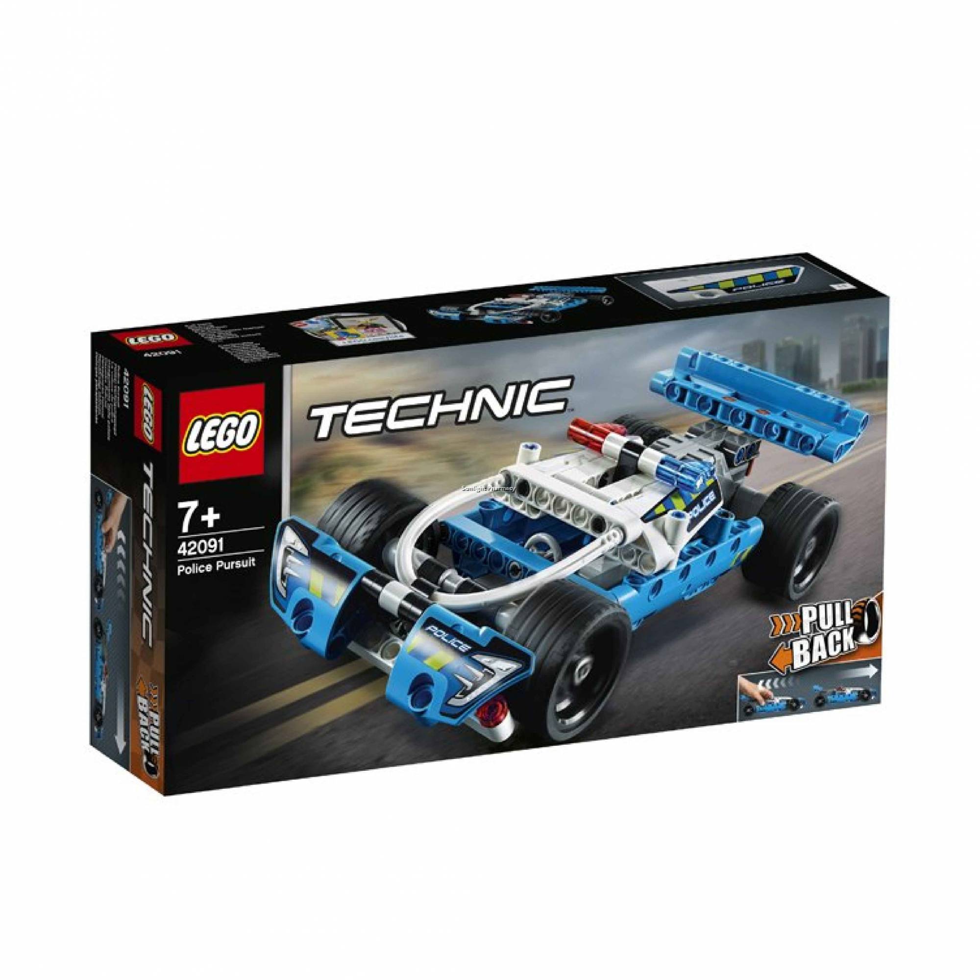 Lego Technic Police Pursuit 7+Yrs #42091